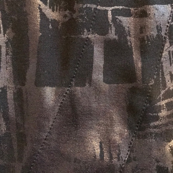 NWOT Simply Vera Wang artistic black mini skirt - Picture 5 of 5